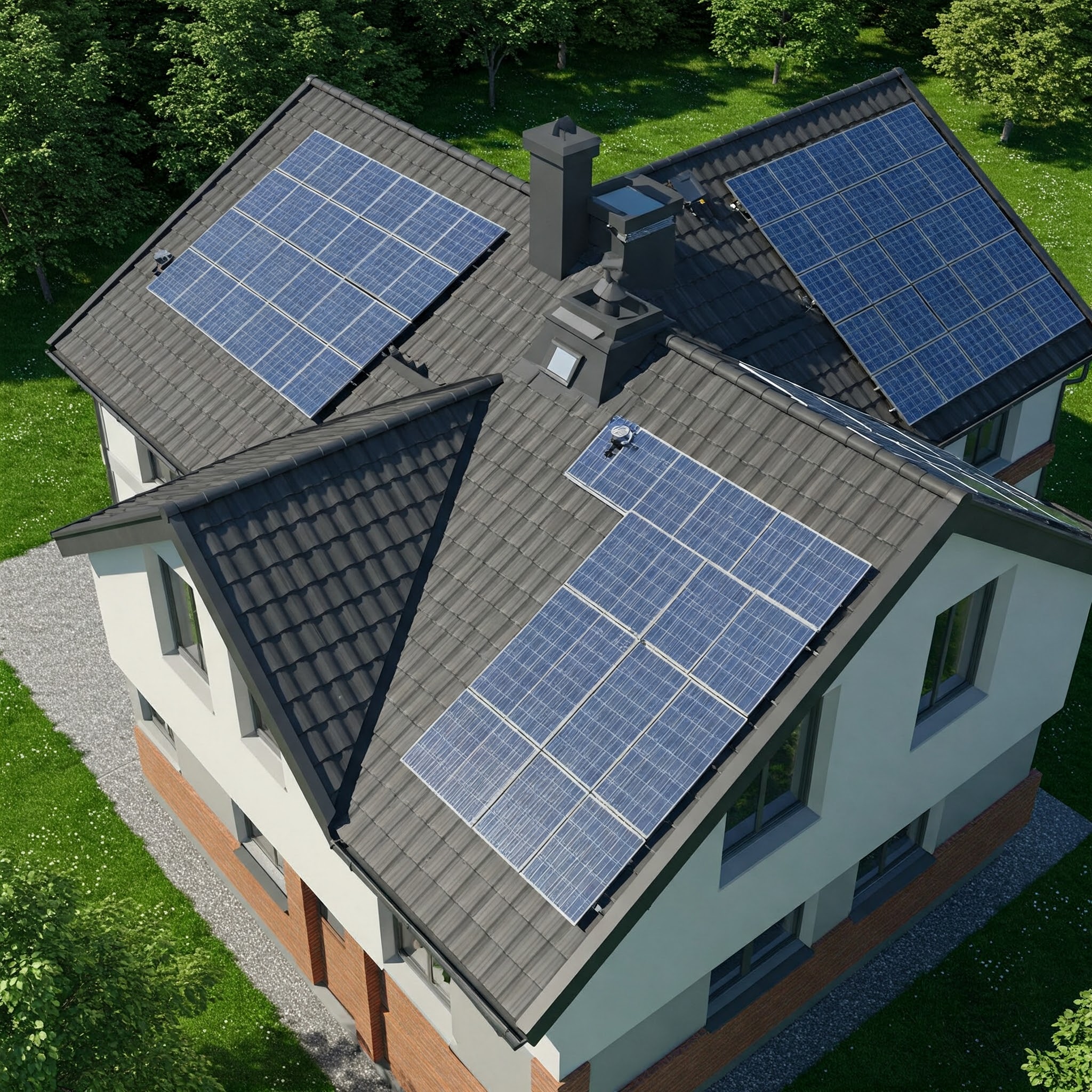 Saulės elektrinė su daug mikroinverterių ar su vienu galingu inverteriu? Auginkime galią pamažu.